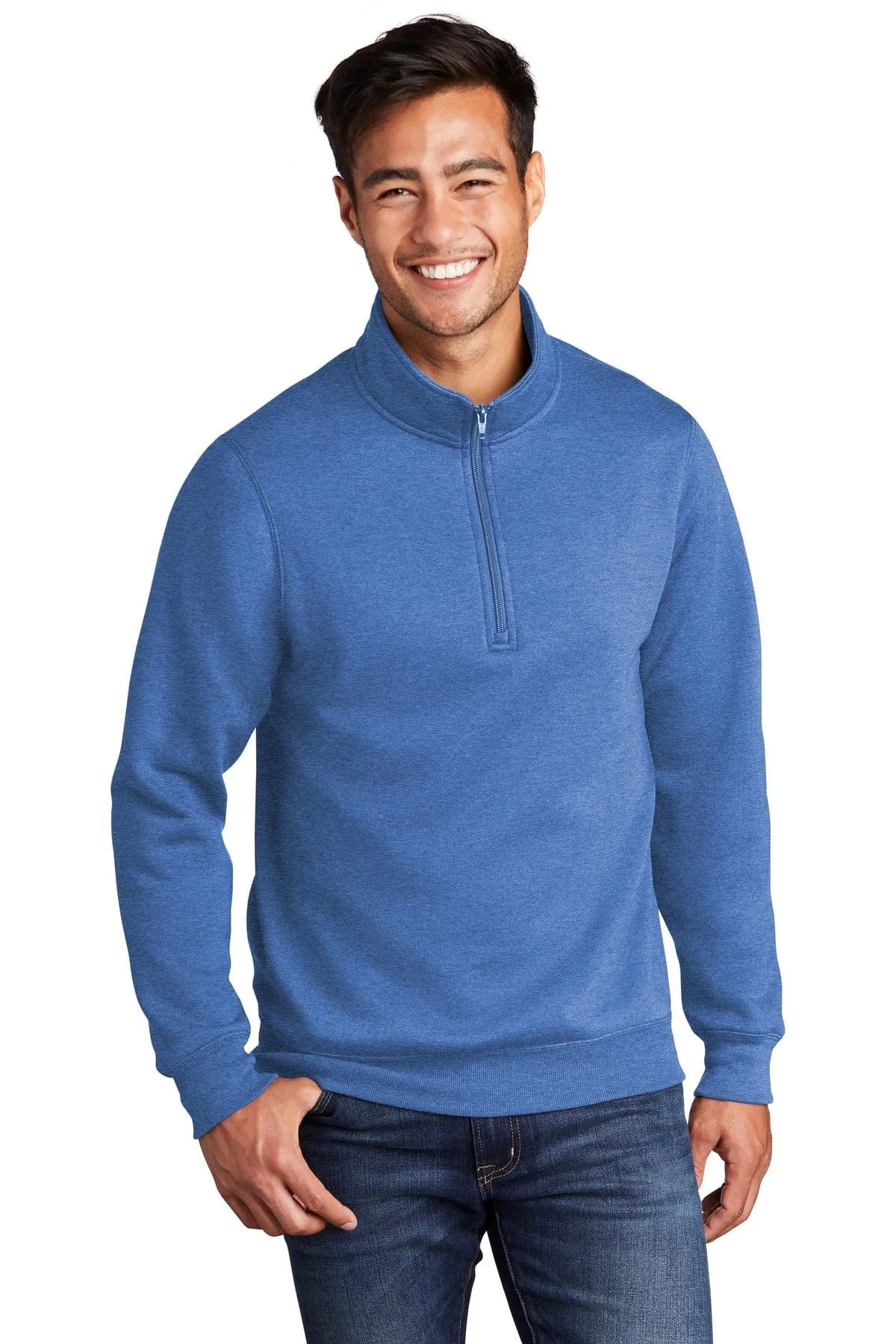 Port Company Core Fleece 1/4-Zip Pullover Sweatshirt PC78Q
