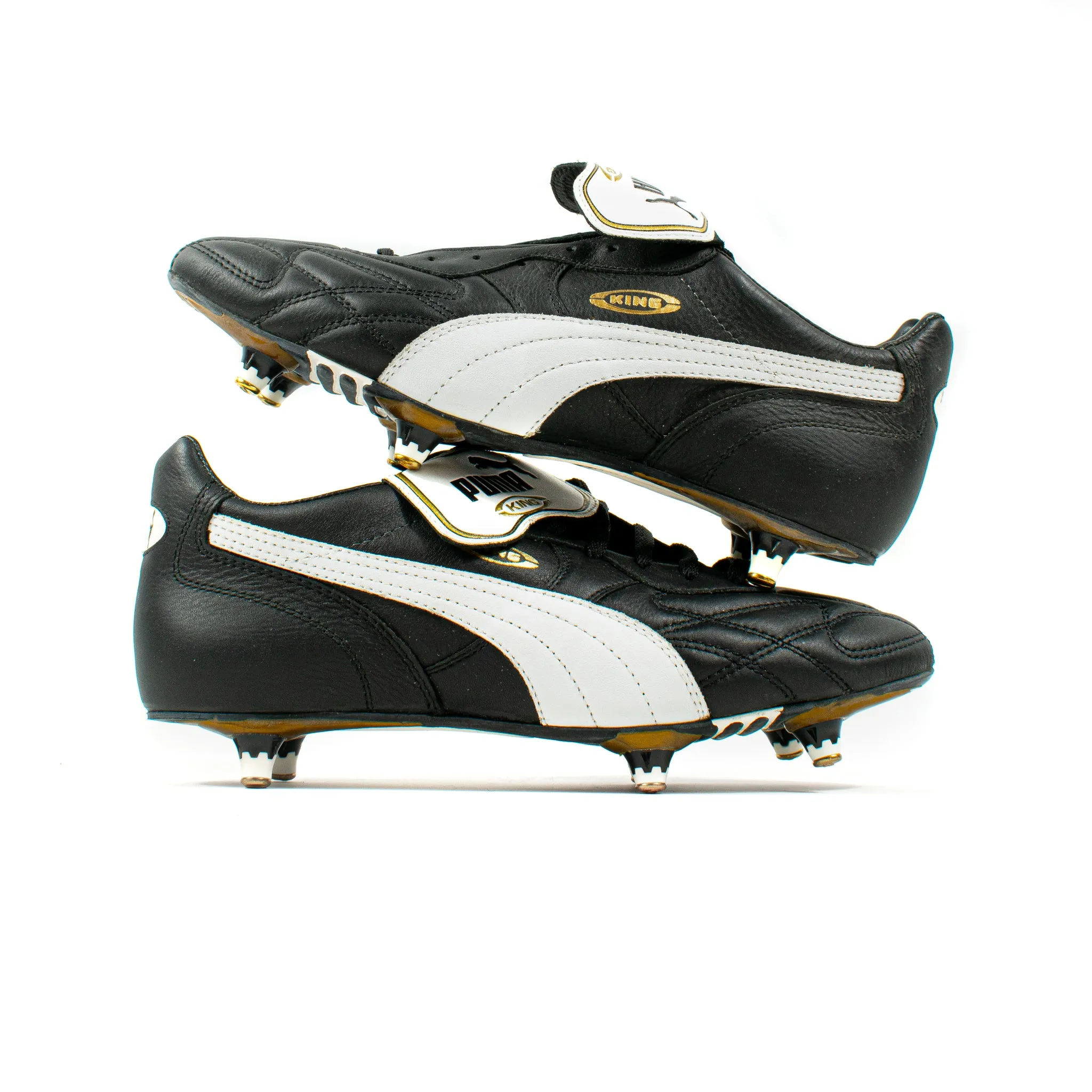 Puma King Pro Black White SG