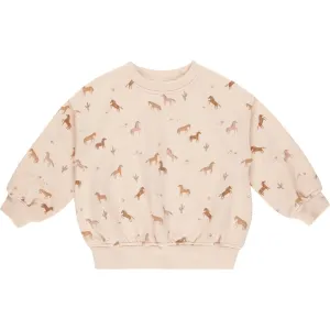 Rylee   Cru Relaxed Sweatshirt Horses