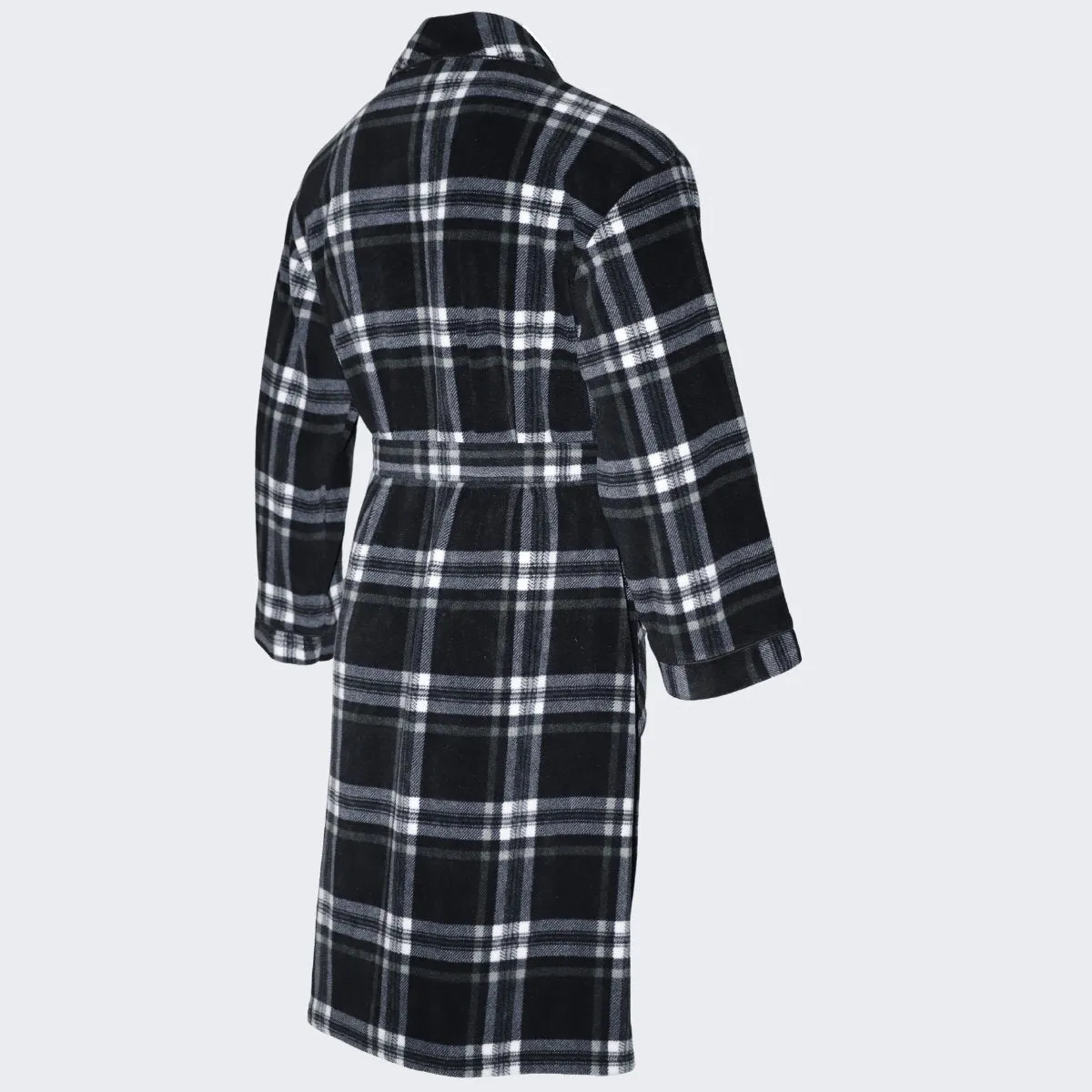 SaneShoppe Men's Super Soft Warm Fleece Dressing Gown