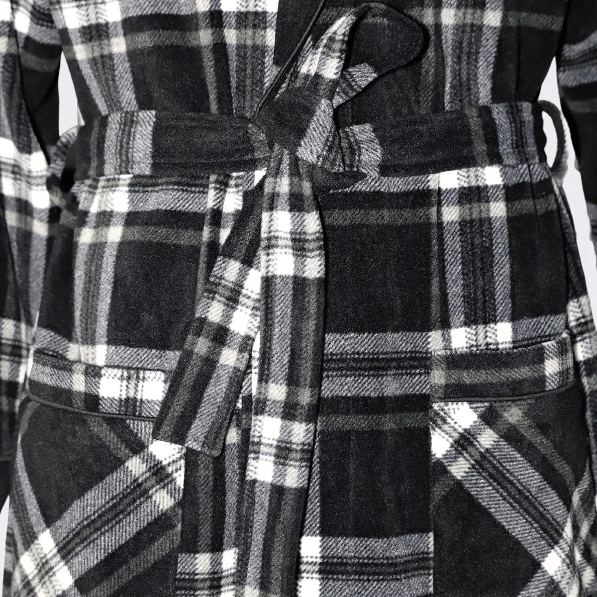 SaneShoppe Men's Super Soft Warm Fleece Dressing Gown