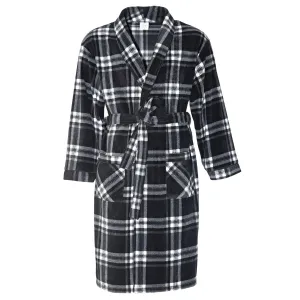 SaneShoppe Men's Super Soft Warm Fleece Dressing Gown