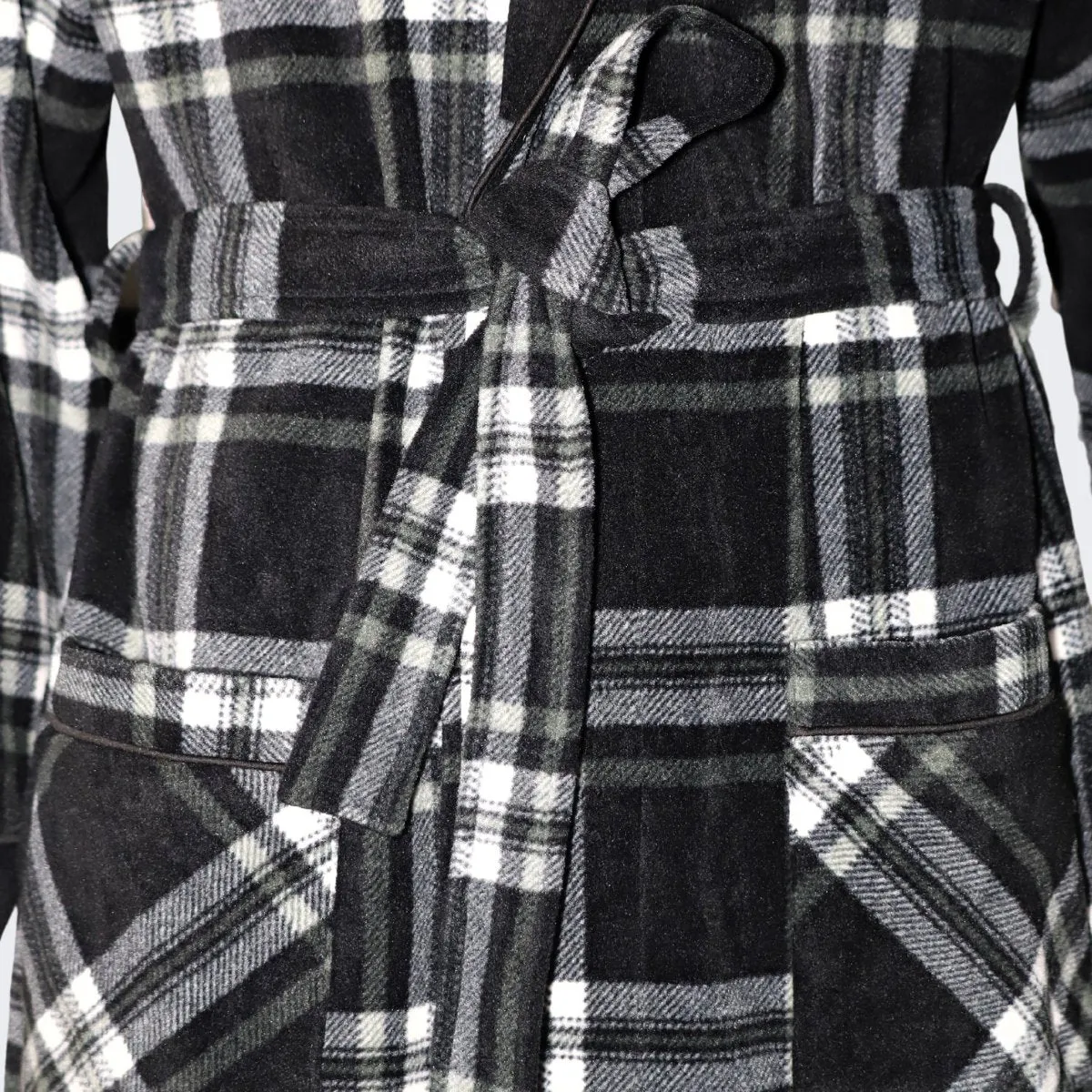 SaneShoppe Men's Super Soft Warm Fleece Dressing Gown