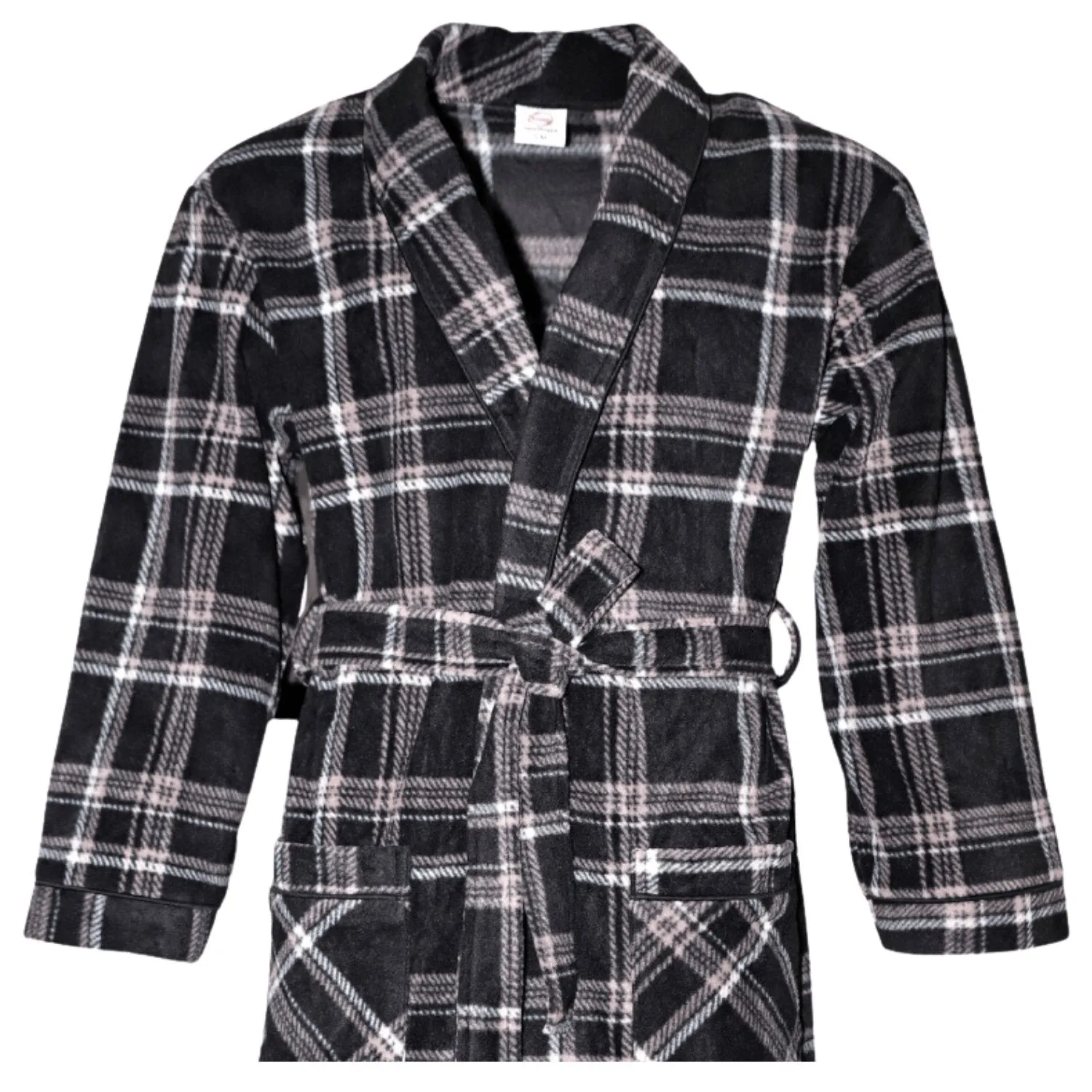 SaneShoppe Men's Super Soft Warm Fleece Dressing Gown