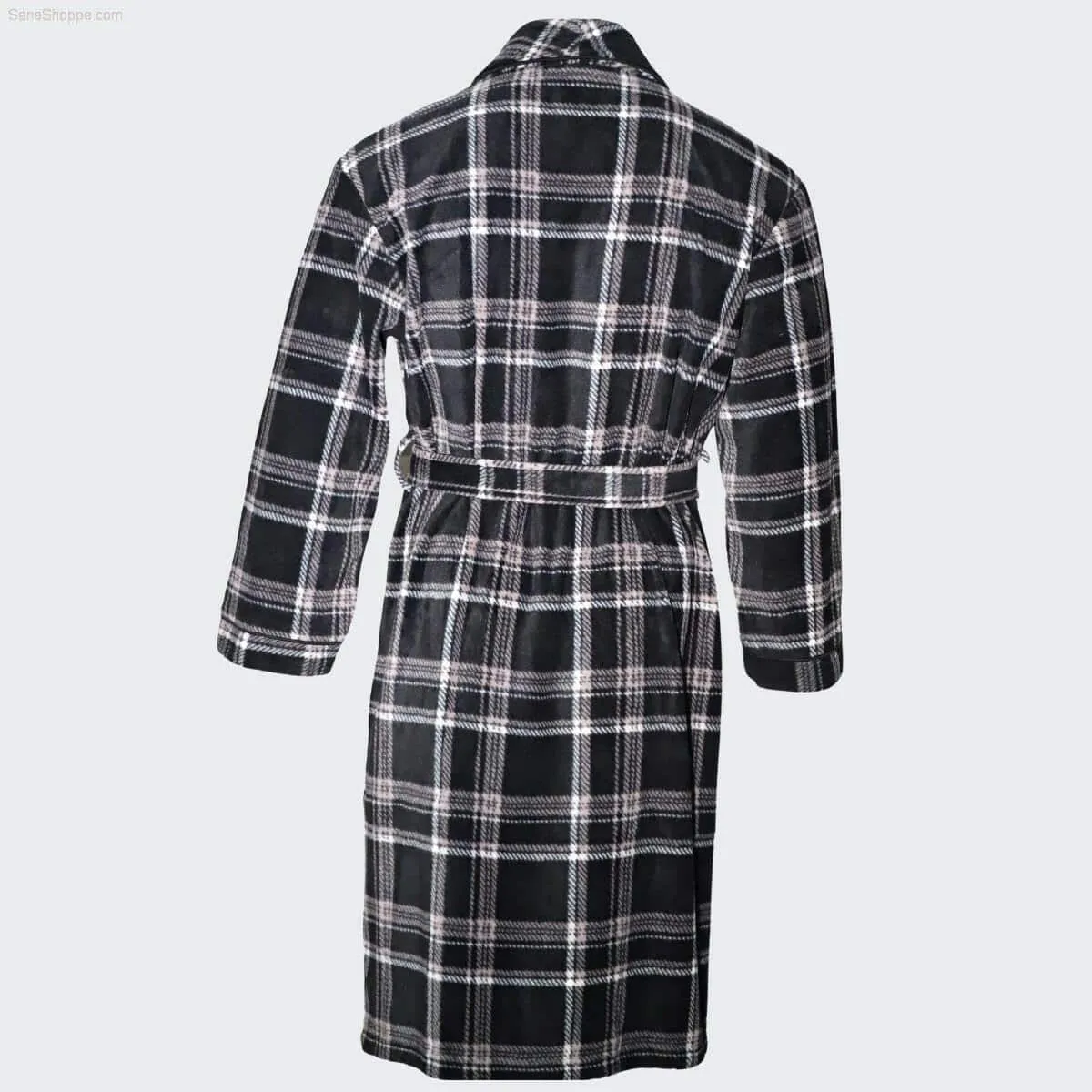 SaneShoppe Men's Super Soft Warm Fleece Dressing Gown