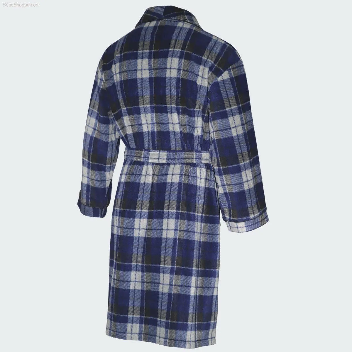 SaneShoppe Men's Super Soft Warm Fleece Dressing Gown