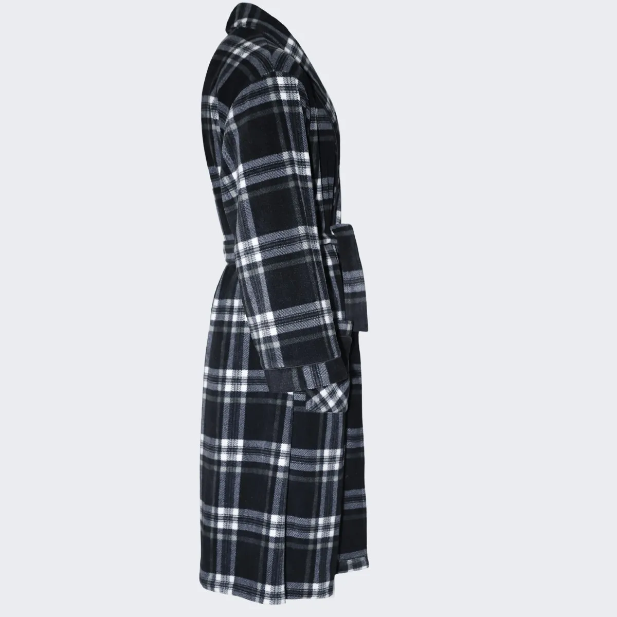 SaneShoppe Men's Super Soft Warm Fleece Dressing Gown