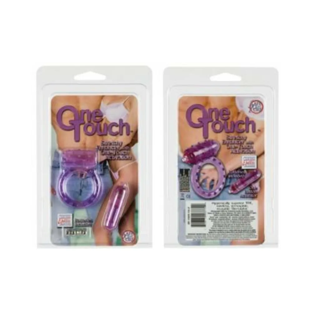 Silicone One Touch Cockring - Nubby