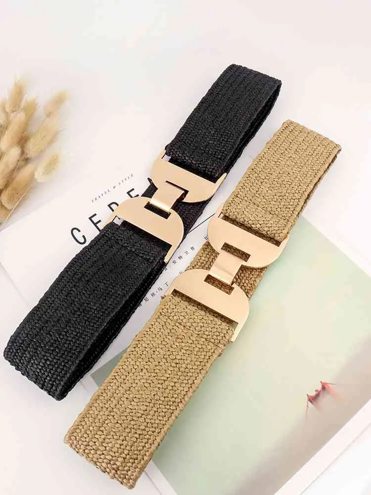 TEEK - Levitate Block Buckle Stretch Belt