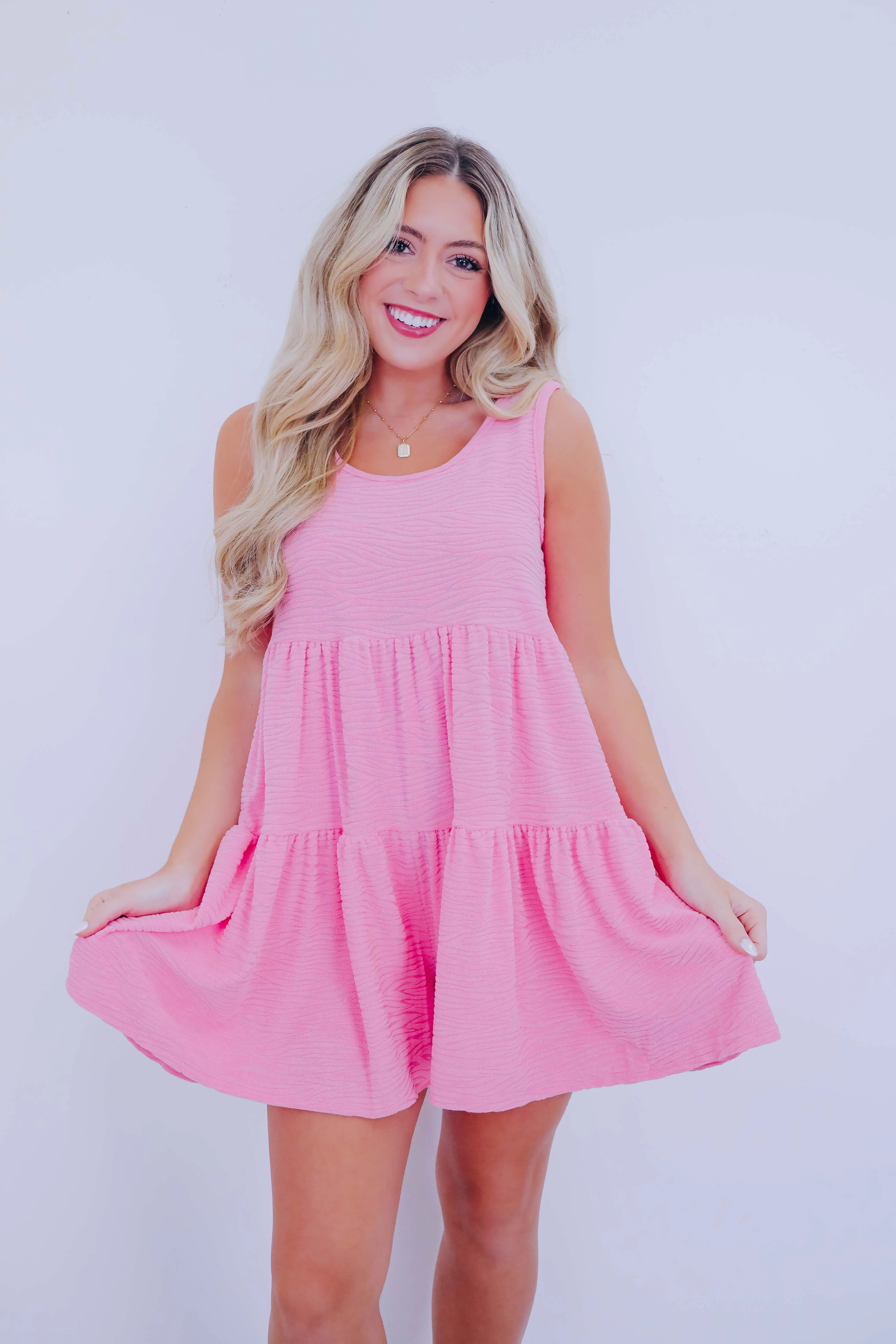 ***Terry Textured  Pocketed Romper- 3 Colors SAMPLE