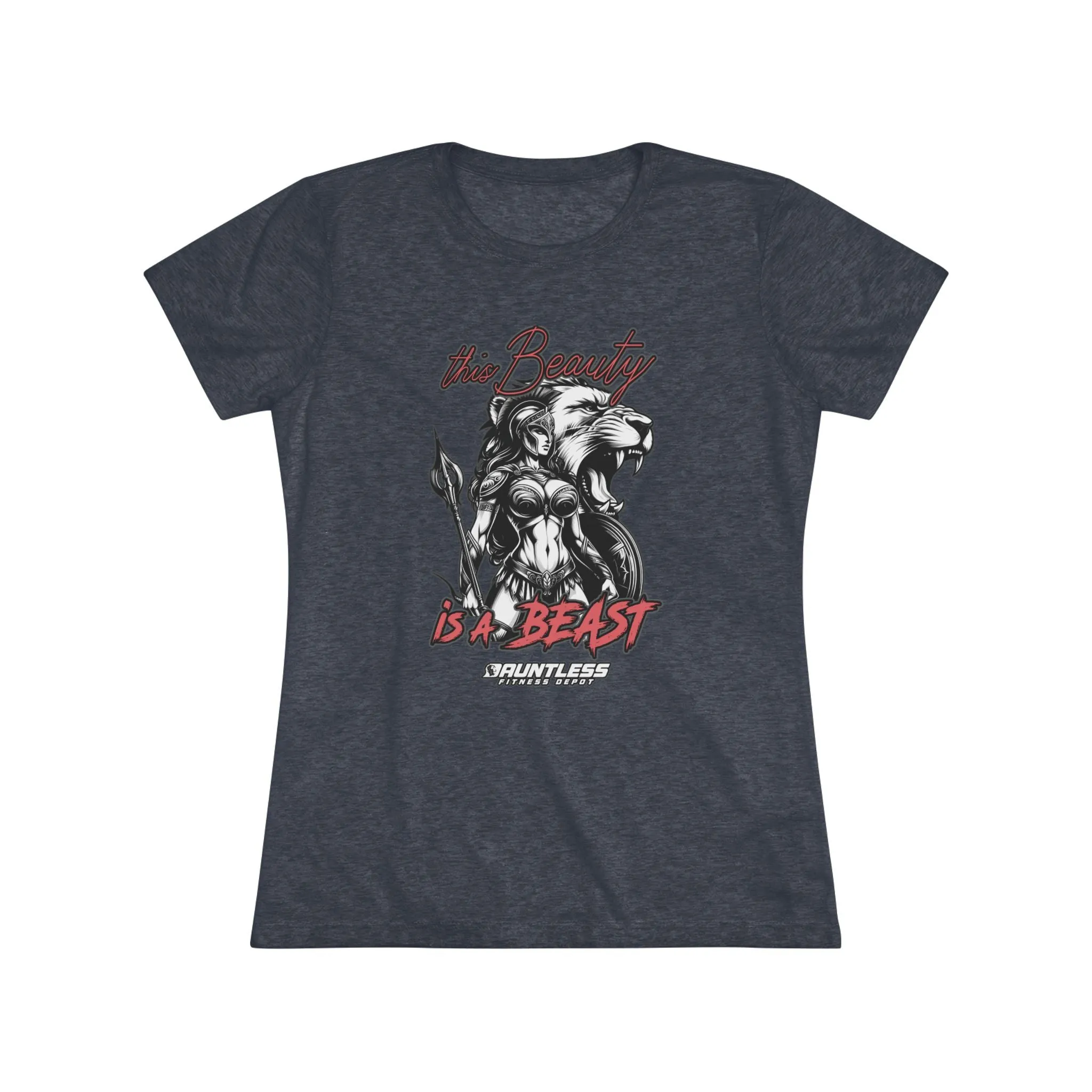 This Beauty is a Beast Women's Triblend Tee