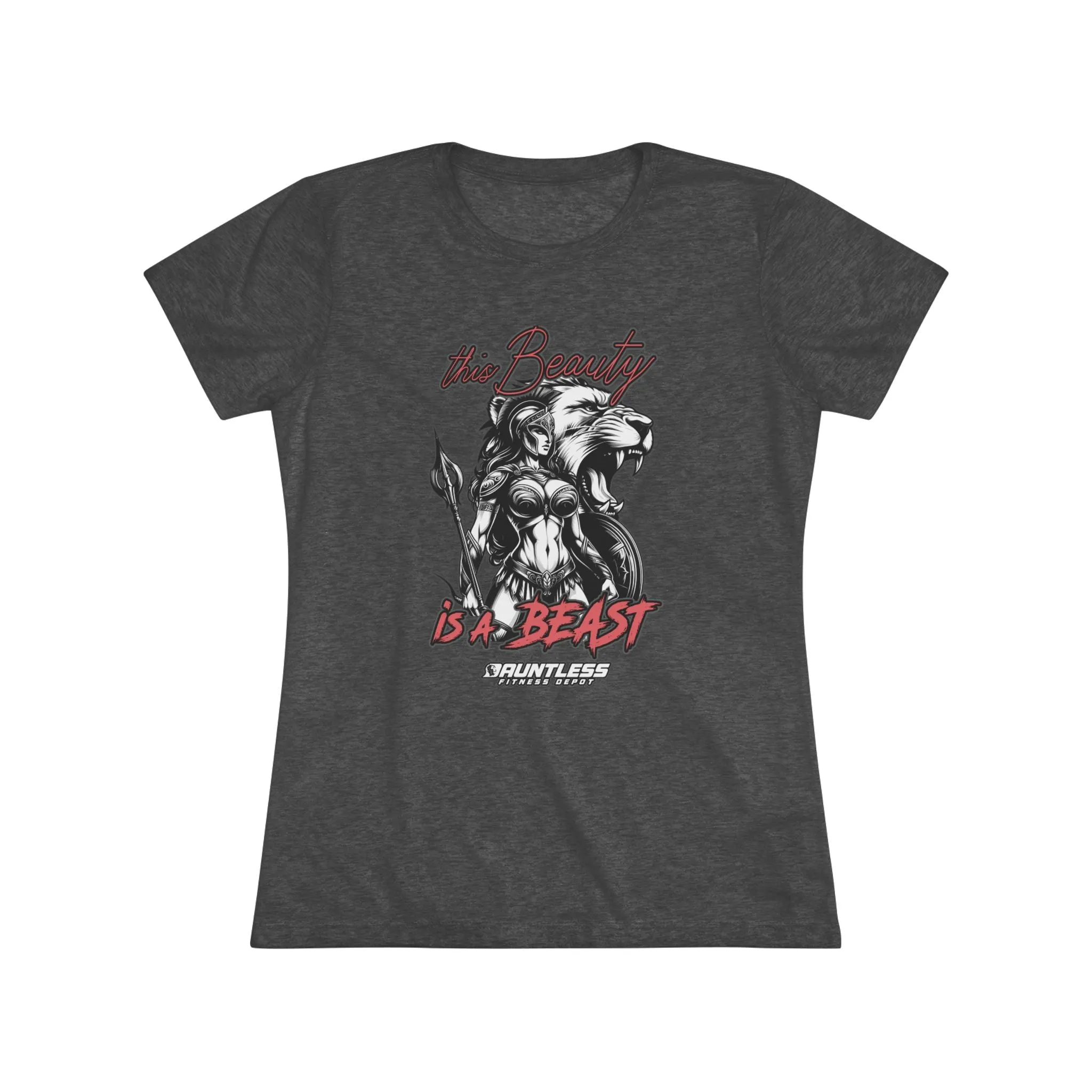 This Beauty is a Beast Women's Triblend Tee