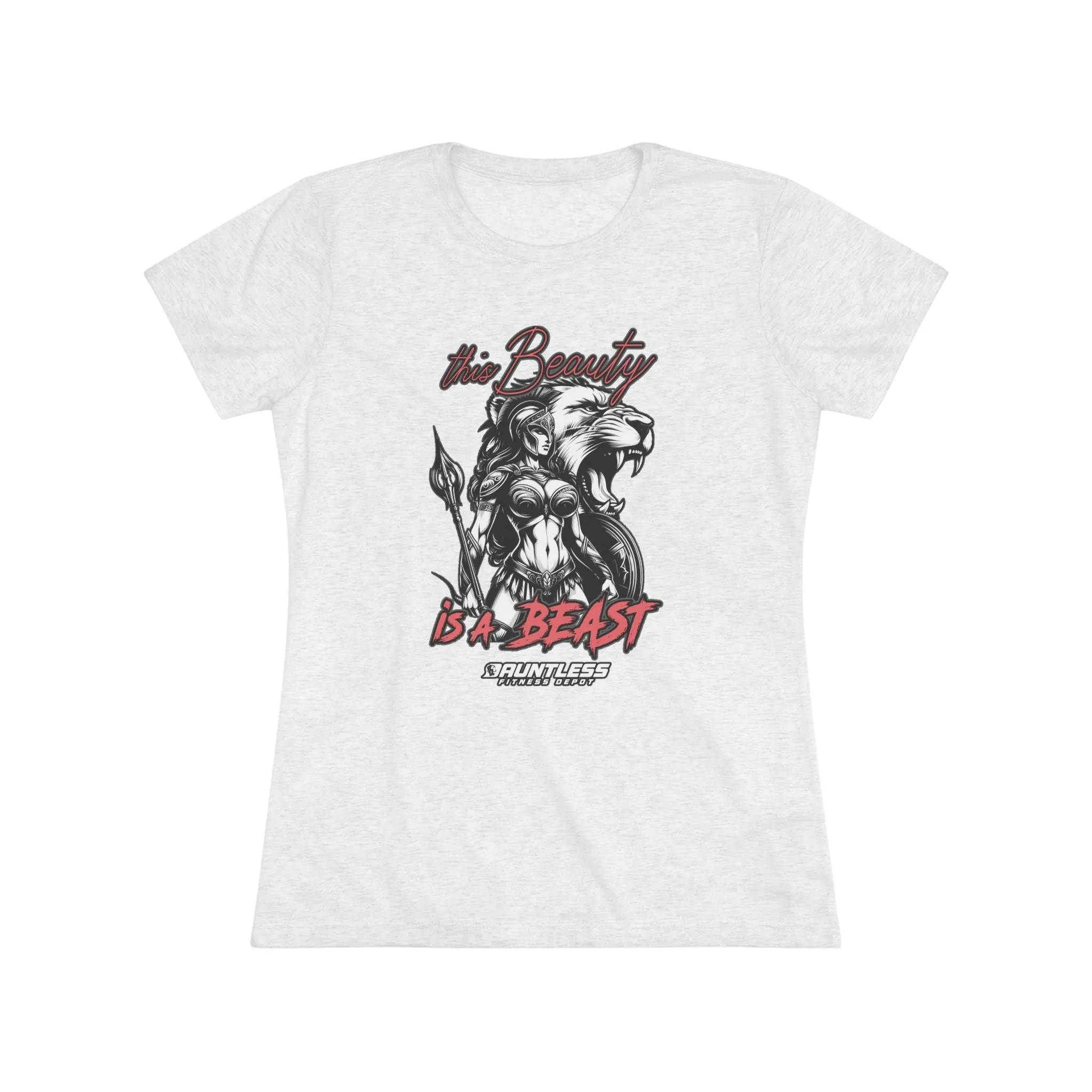 This Beauty is a Beast Women's Triblend Tee