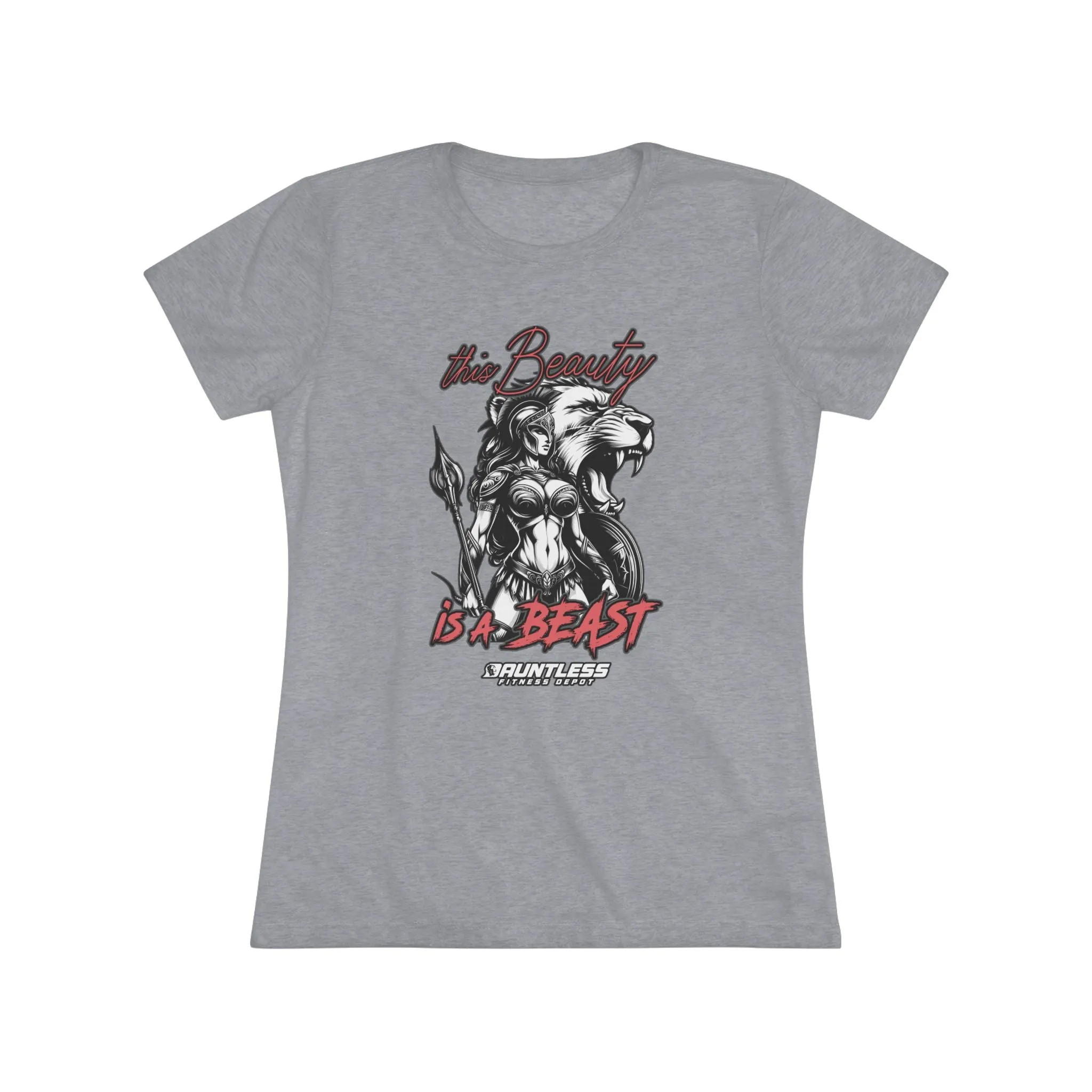 This Beauty is a Beast Women's Triblend Tee