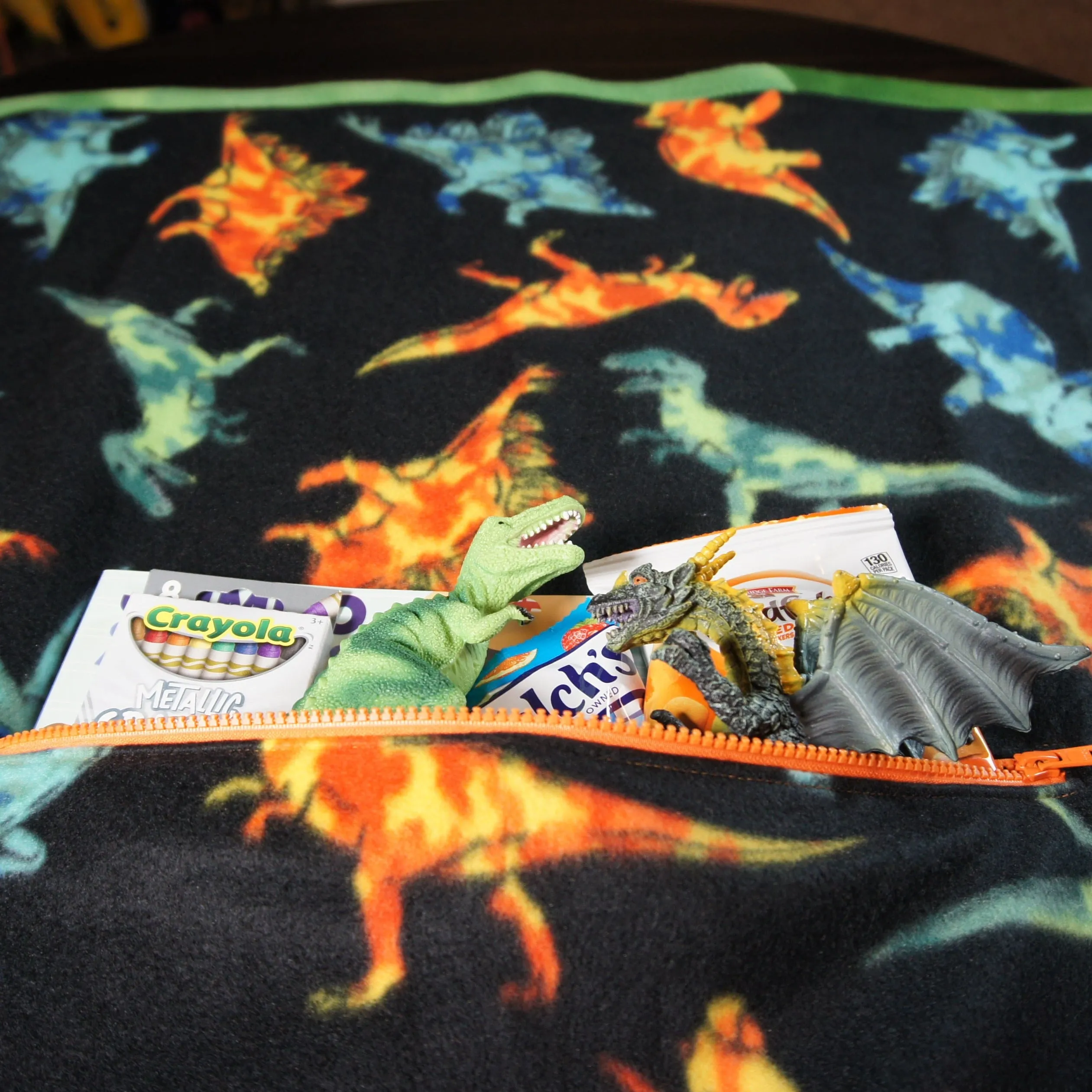 Throws - Road Trip - Small - Accent - Dinosaurs