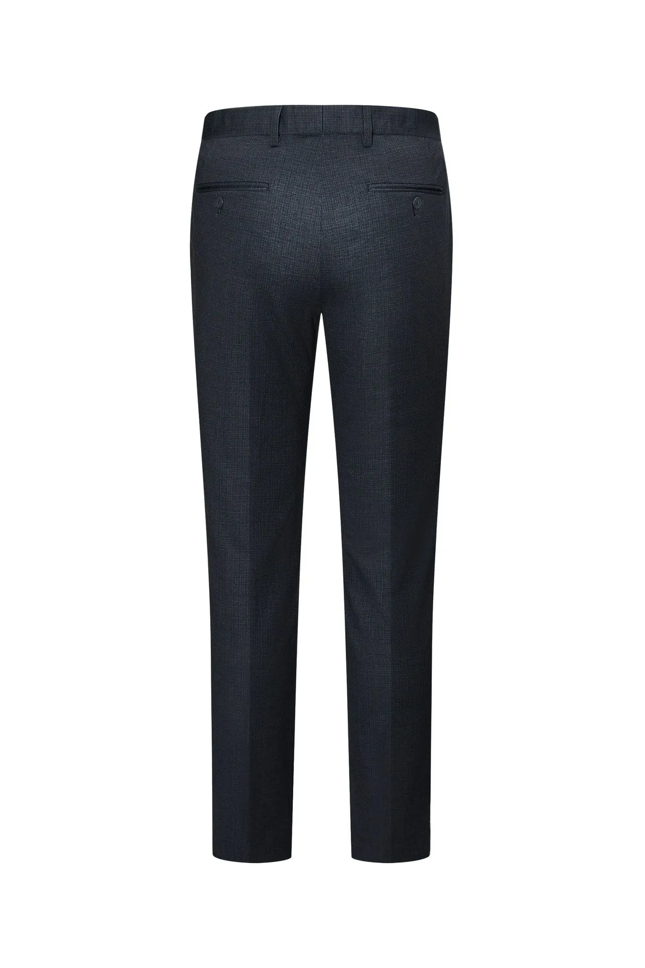 Ultra Soft Multi-Way Stretch Pattern Formal Pants in Slim Fit
