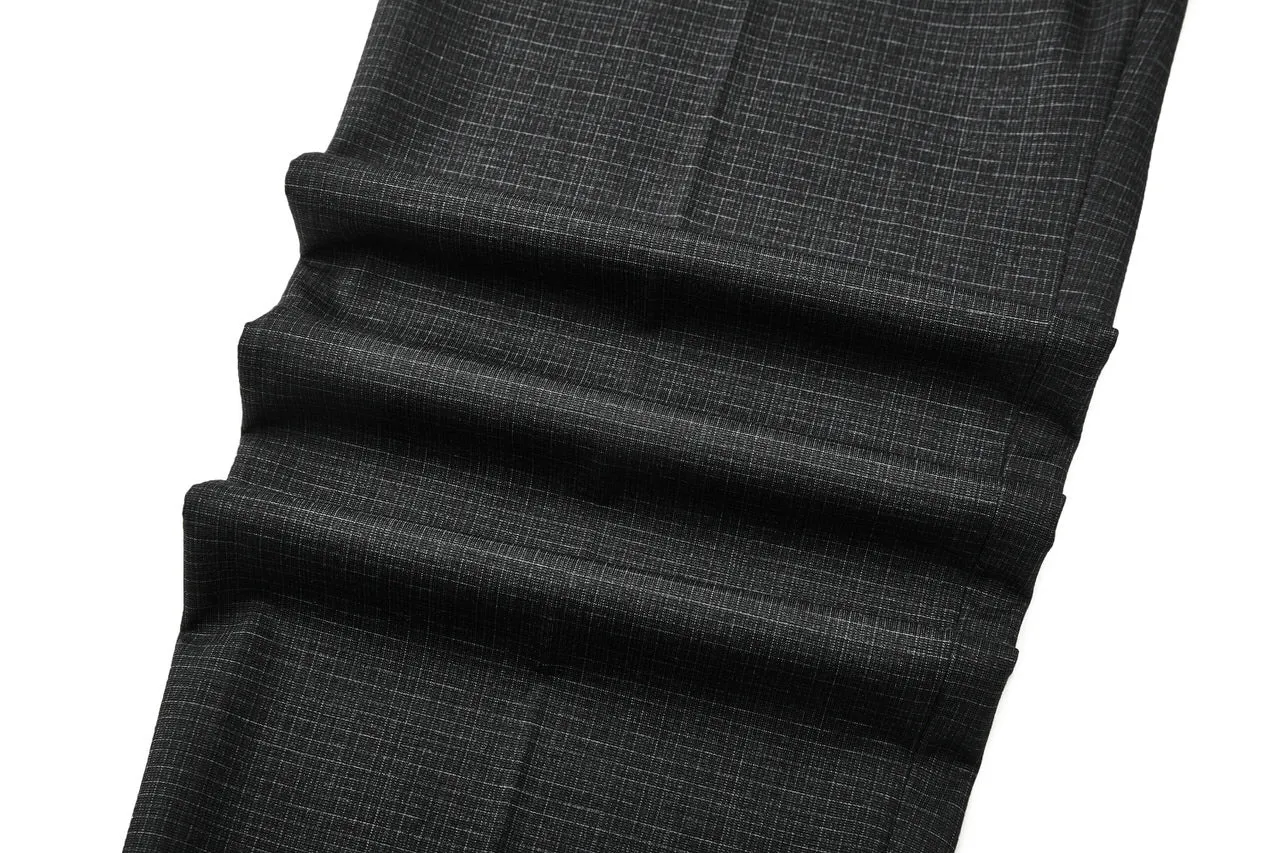 Ultra Soft Multi-Way Stretch Pattern Formal Pants in Slim Fit