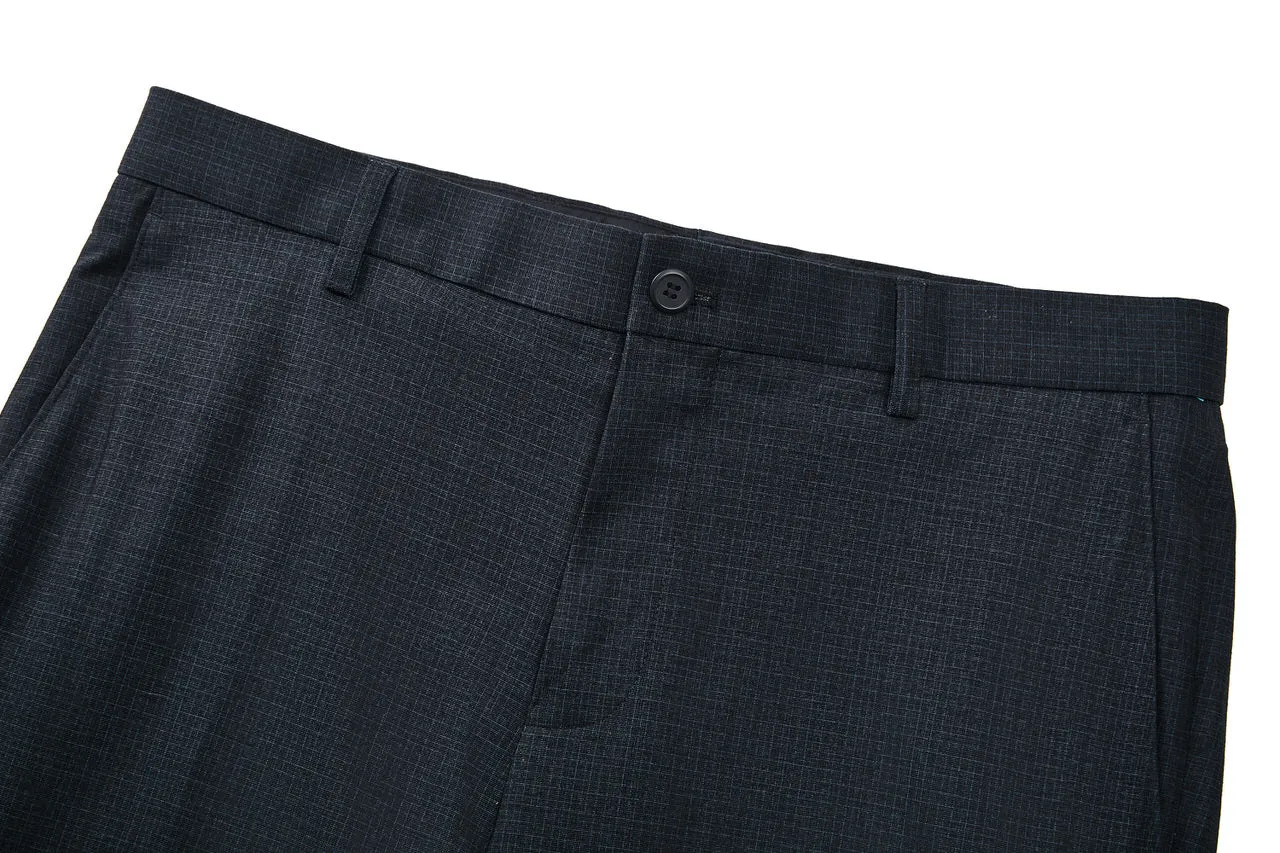 Ultra Soft Multi-Way Stretch Pattern Formal Pants in Slim Fit