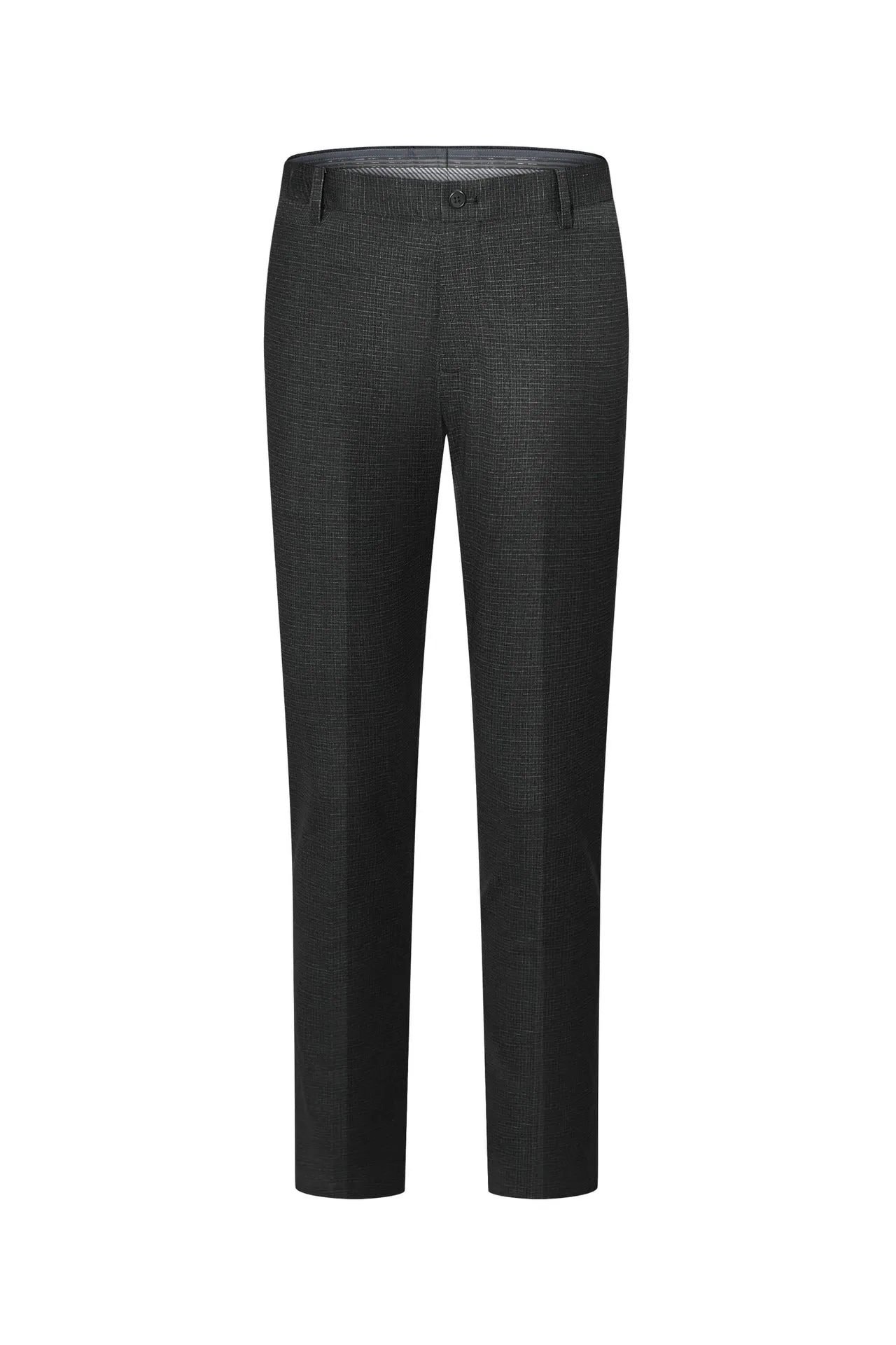Ultra Soft Multi-Way Stretch Pattern Formal Pants in Slim Fit