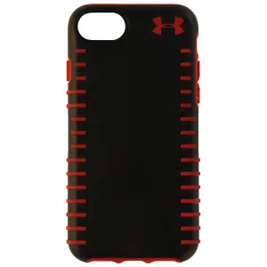Under Armour Grip Series Hybrid Case for Apple iPhone 8 7 6s - Black / Red