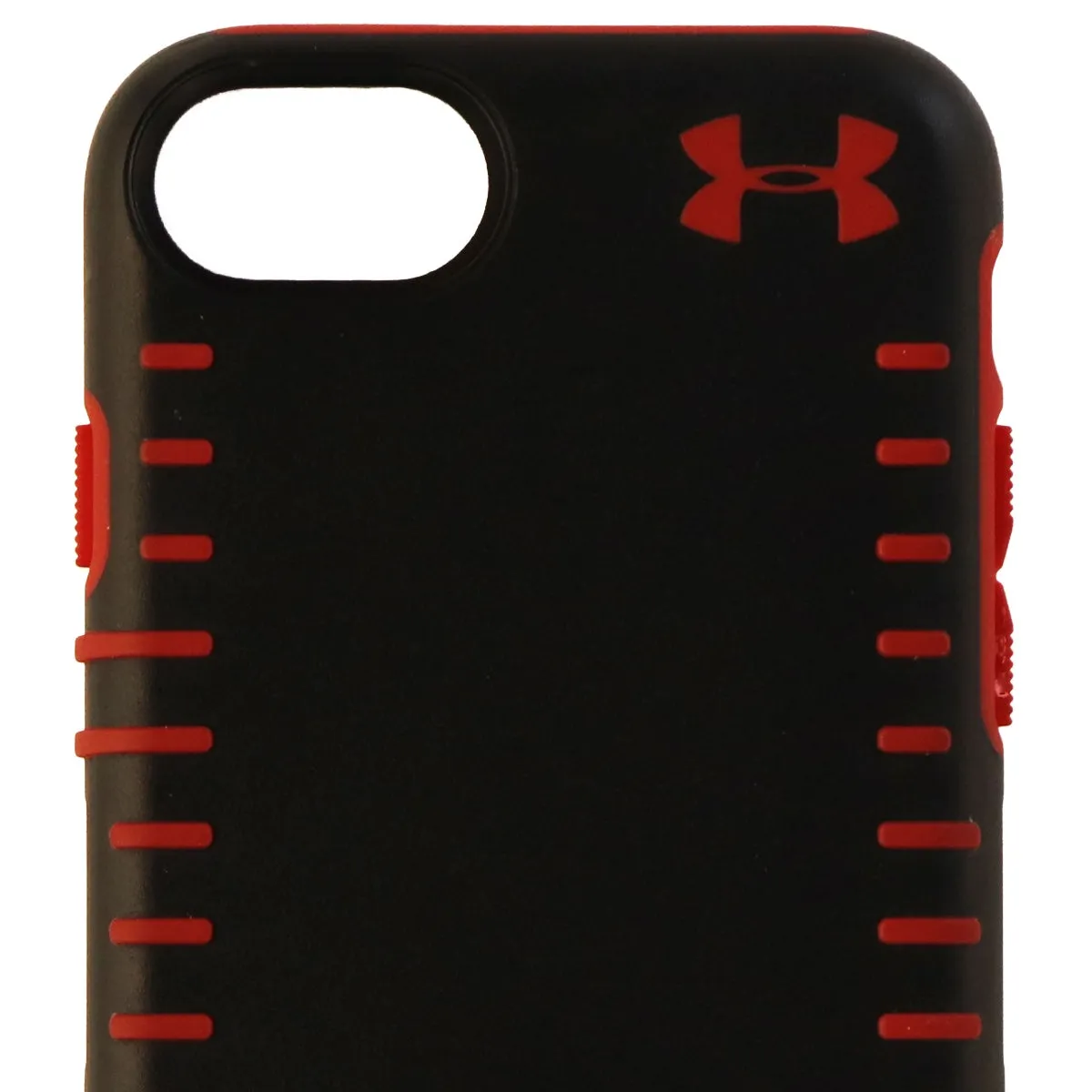 Under Armour Grip Series Hybrid Case for Apple iPhone 8 7 6s - Black / Red