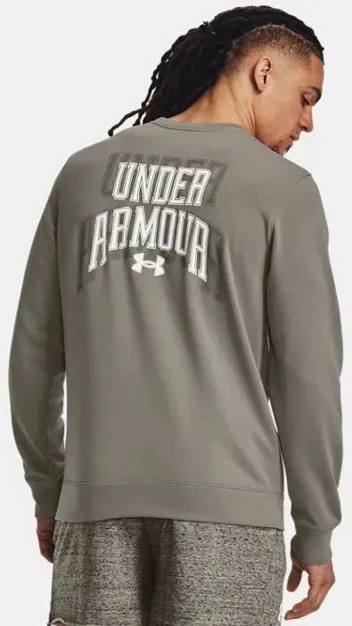 Under Armour Rival Terry Graphic Crew Adult