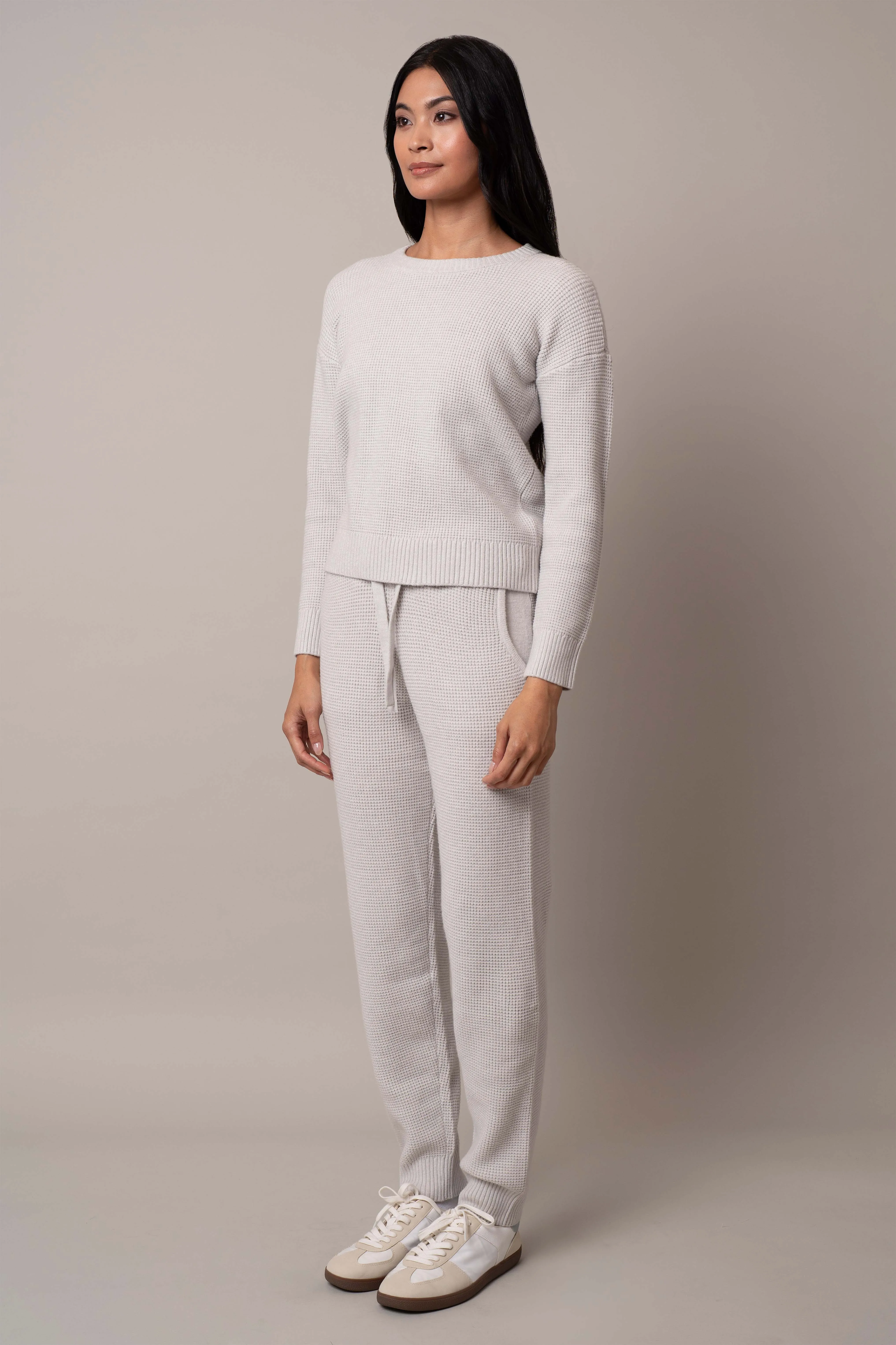 Waffle Pullover & Pants Set
